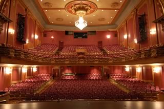 View of the beautiful interior of the Imperial Theatre in Saint John, New Brunswick.